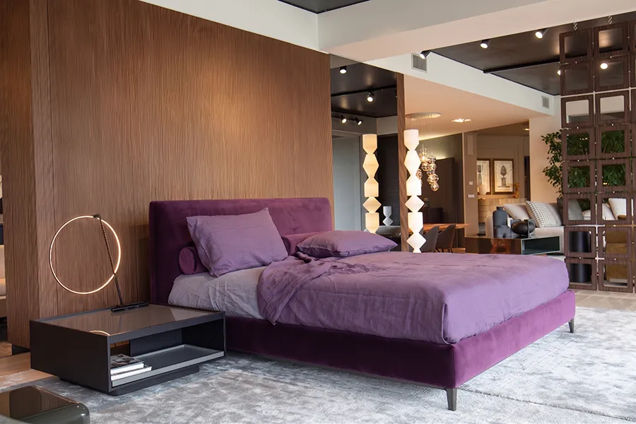 Camera da letto Minotti con Andersen Bed