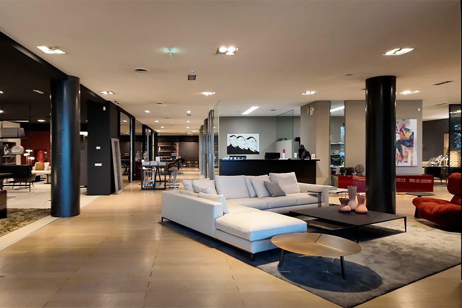 Entrata FAR arreda Showroom Far Arreda a Roncadelle