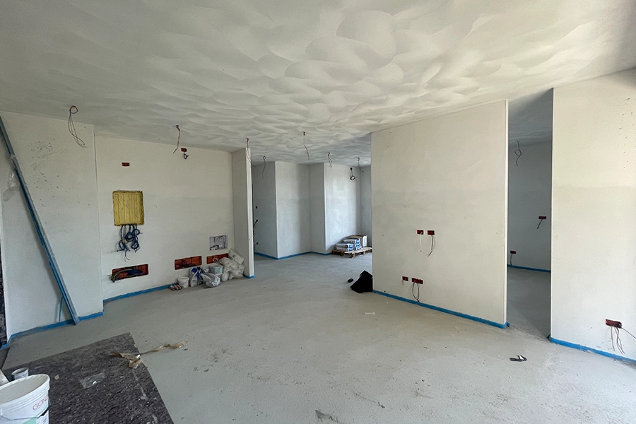 Rilievo tecnico durante i lavori